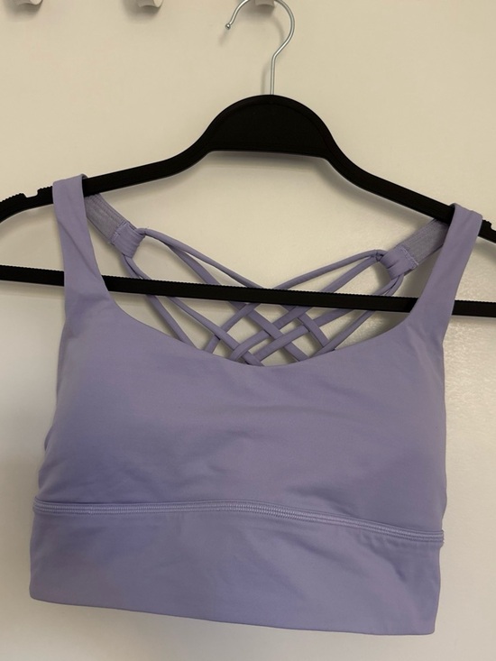 lululemon athletica Other - Lululemon Lilac sports bra with criss cross back, Size 6 #activewear #gymwear